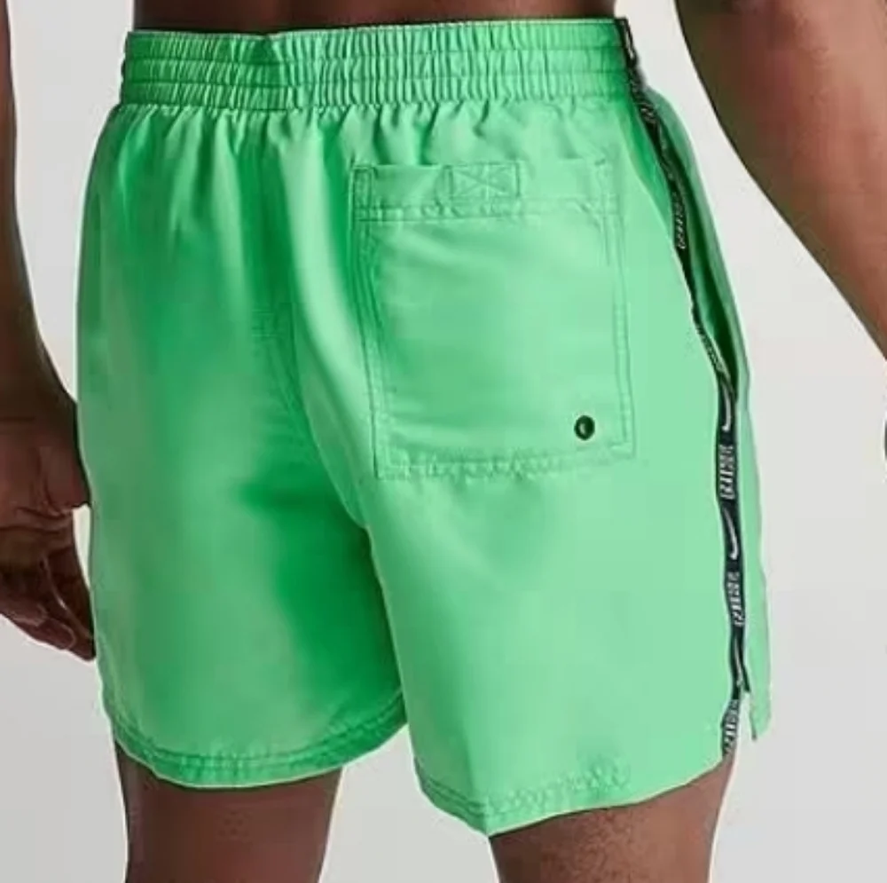 Nike Men's Green Swim Shorts Size Medium